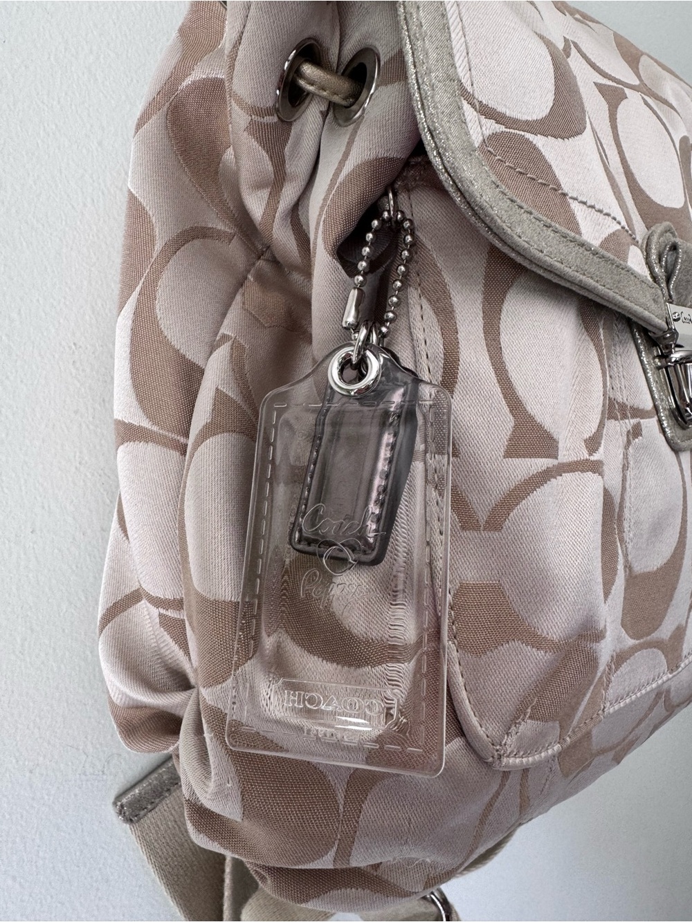 Coach Poppy Signature Backpack - Picture 3 of 9